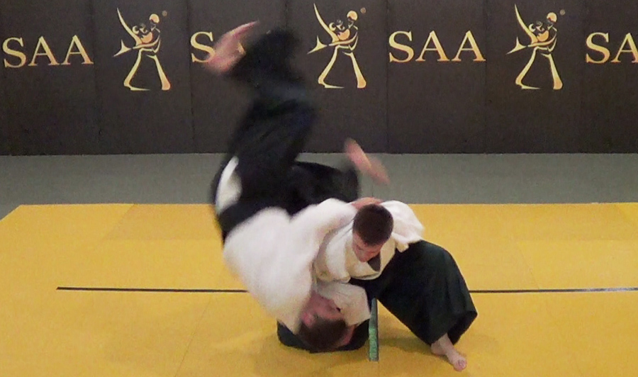 SAA Edward Suomin Aikido Shiho Nage Throw